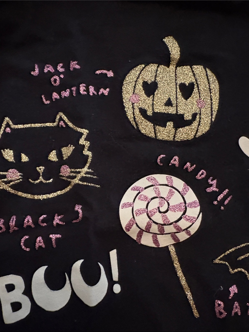 Girls 4T Halloween bundle: PJs, sweatshirt, shirt - Picture 15 of 16